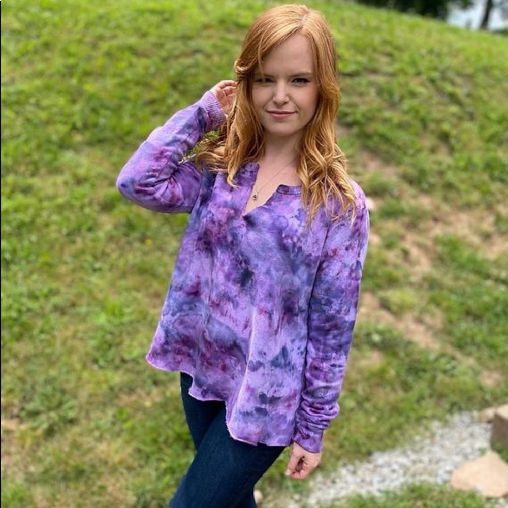 *CUSTOM DYED SWEATSHIRT